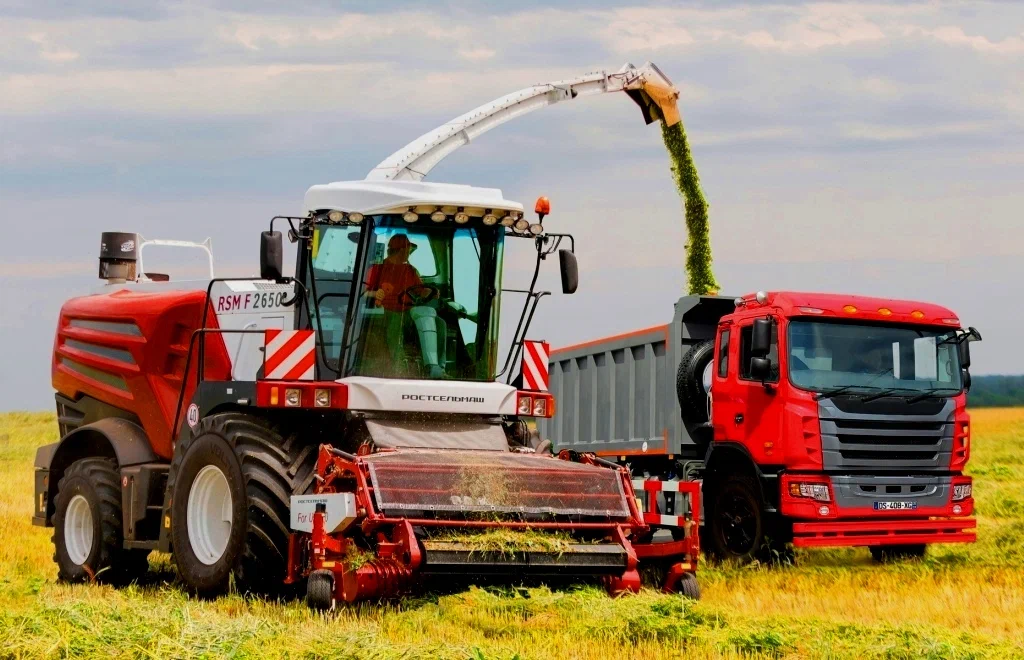 Система внесения консервантов на комбайне F 2650