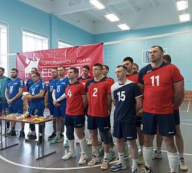 Турнир по волейболу между районами